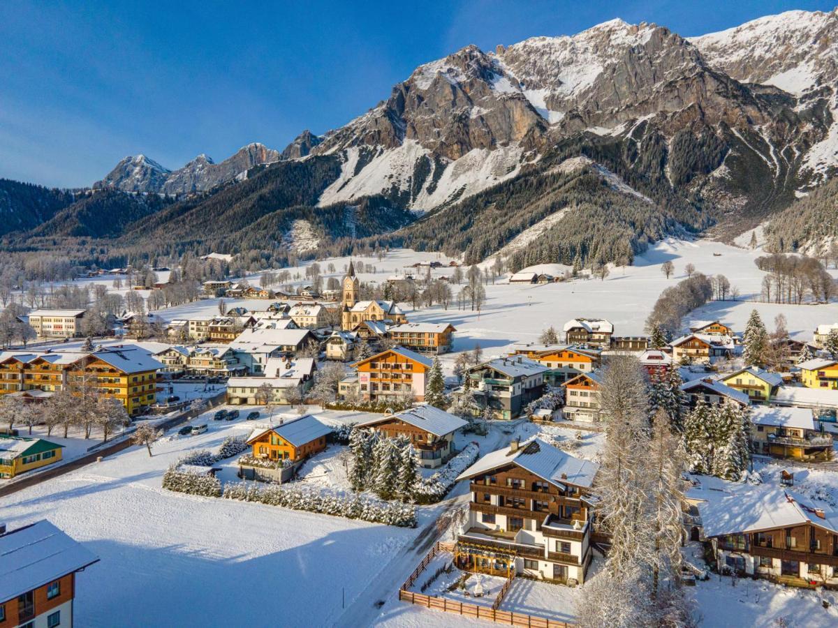 Bergidyll Top 1 Gartenwohnung Ramsau am Dachstein Kültér fotó