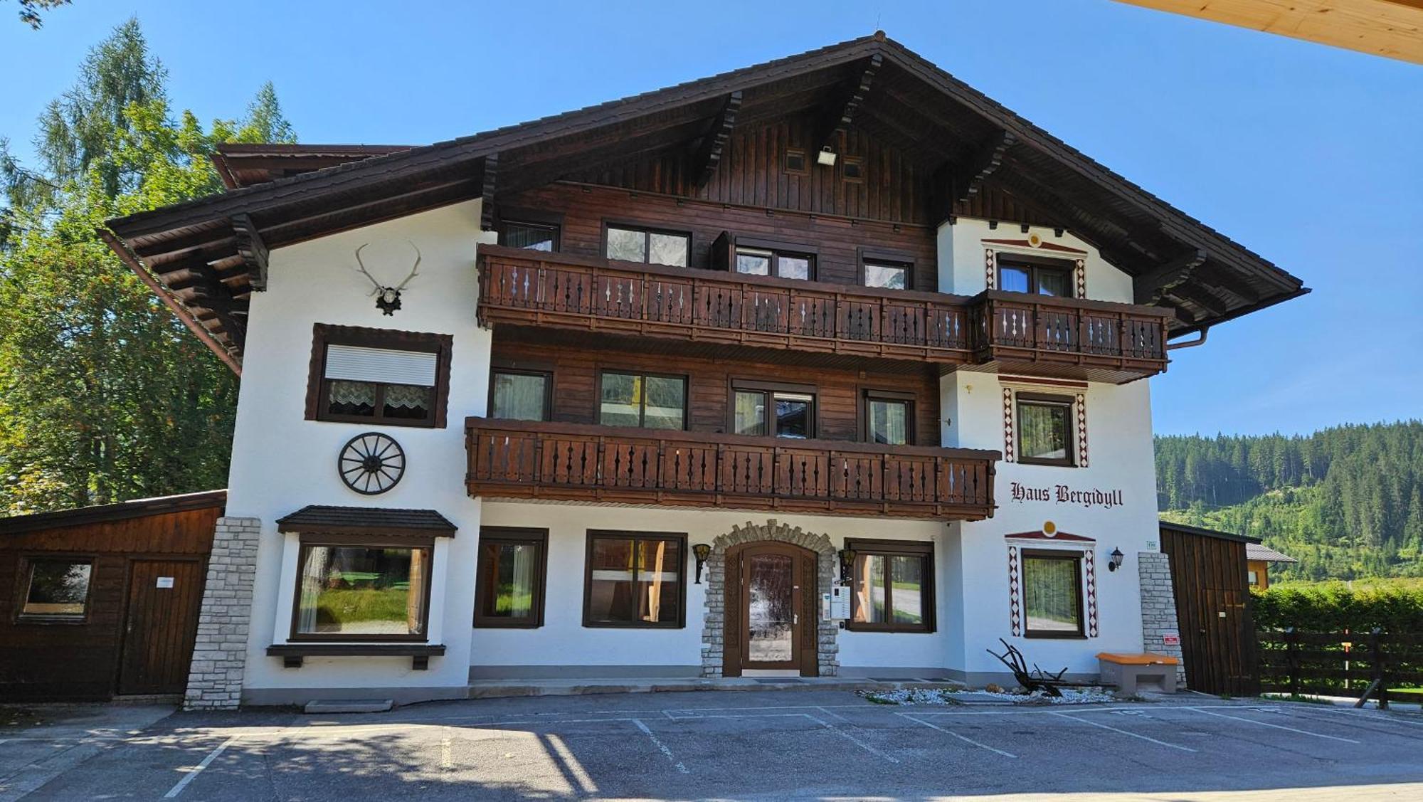 Bergidyll Top 1 Gartenwohnung Ramsau am Dachstein Kültér fotó