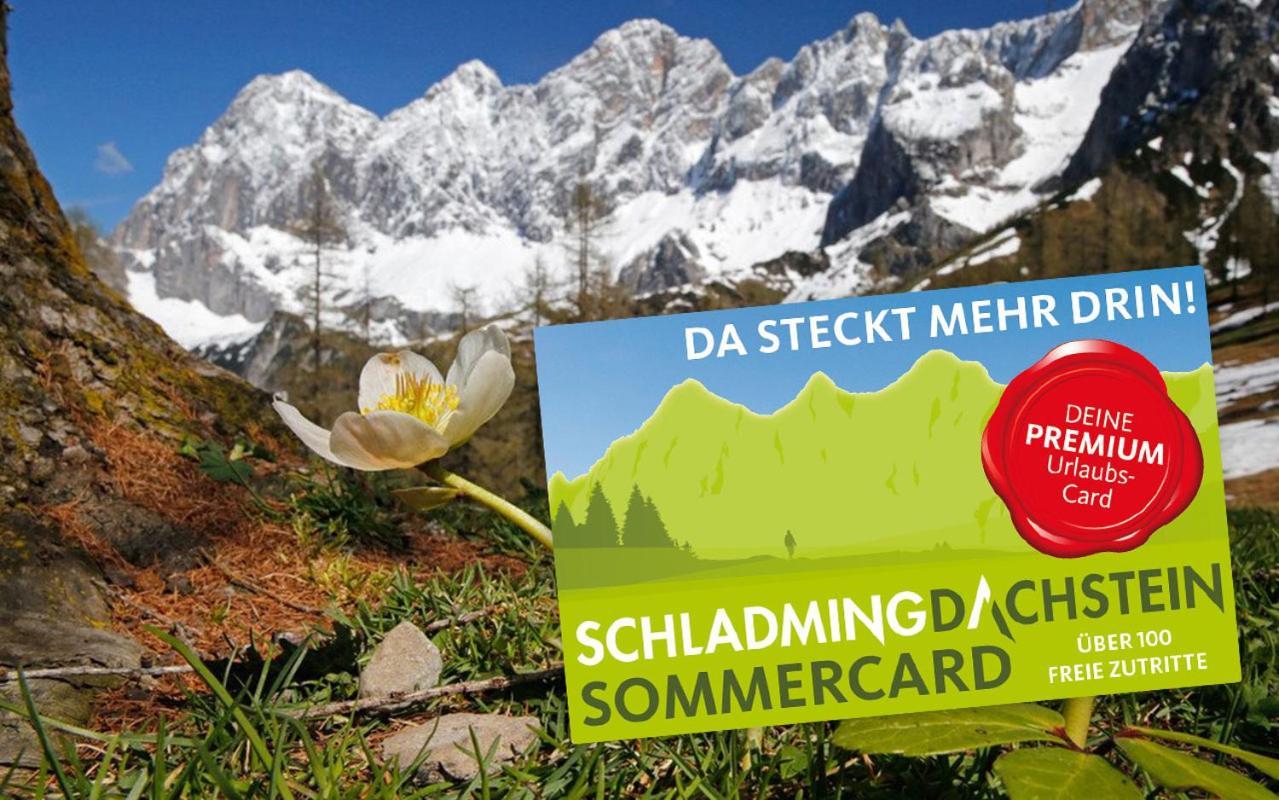 Bergidyll Top 1 Gartenwohnung Ramsau am Dachstein Kültér fotó