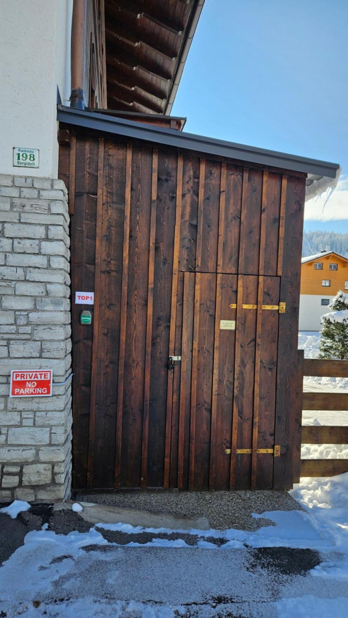 Bergidyll Top 1 Gartenwohnung Ramsau am Dachstein Kültér fotó
