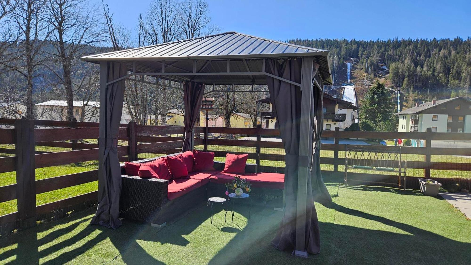 Bergidyll Top 1 Gartenwohnung Ramsau am Dachstein Kültér fotó
