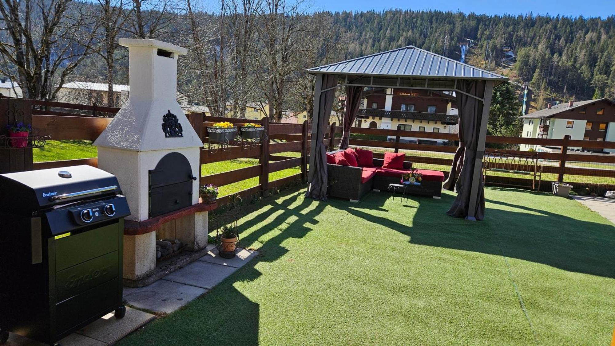Bergidyll Top 1 Gartenwohnung Ramsau am Dachstein Kültér fotó